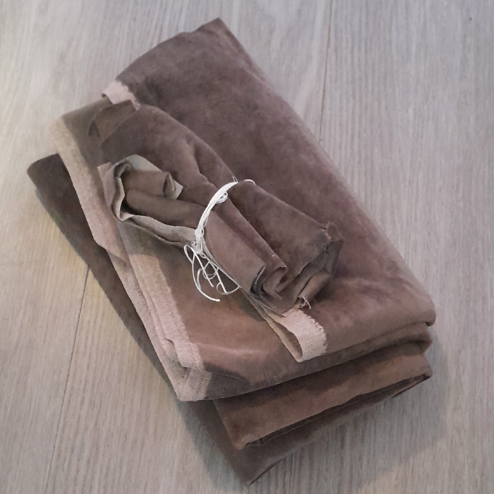 Luxurious Brown Velvet Fabric